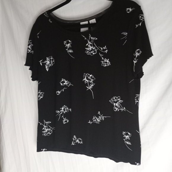 Emma Blouse - Big Sister w/Flowers main image 1